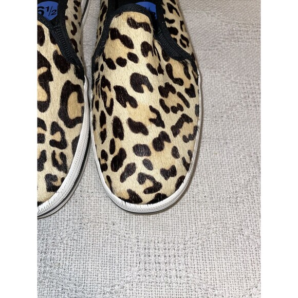 Keds For Kate Spade Women’s Comfort Slides Size 6.5 M Leopard Print Leather NWOB - Picture 9 of 12